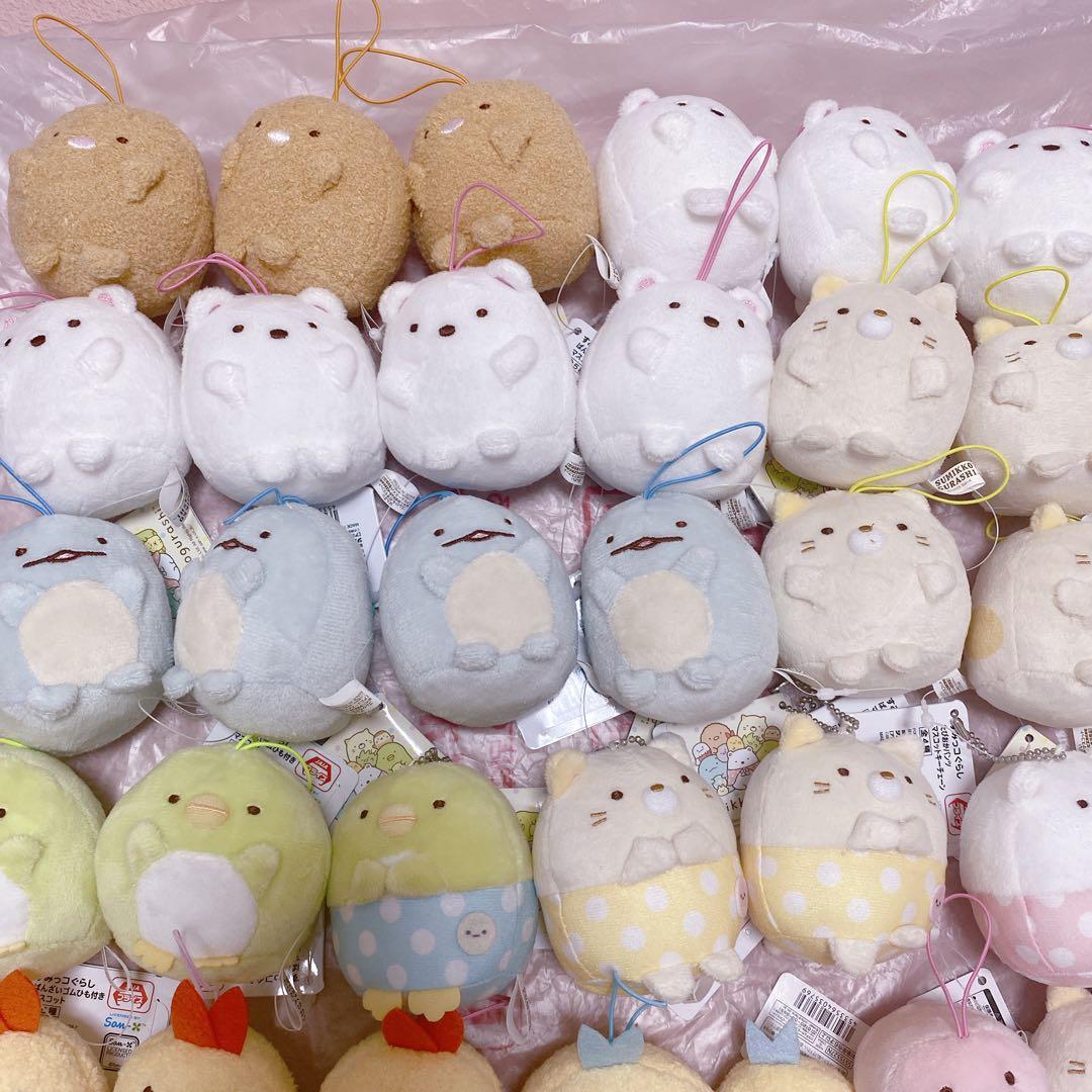 すみっコぐらし セット ばんざいゴムひも付き マスコット たぴおかパンツ ③