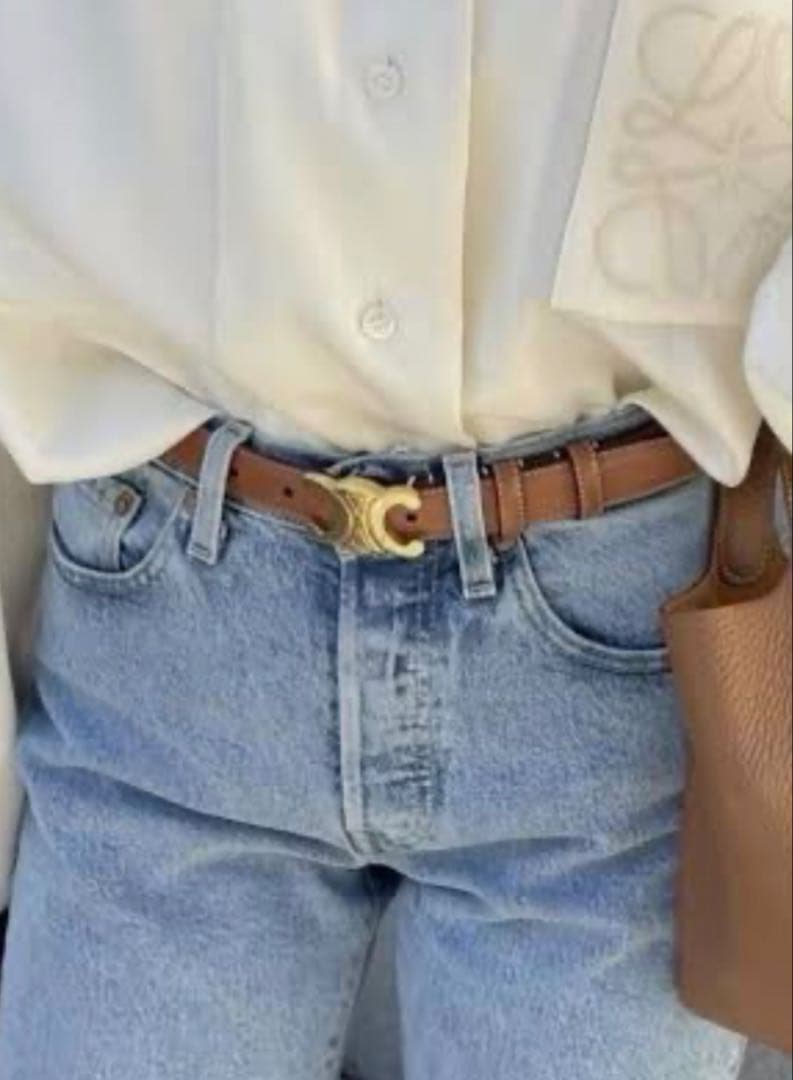 セリーヌ トリオンフ レザーベルト