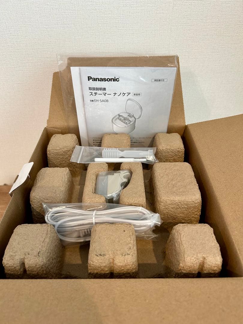 ☆新品未使用☆パナソニック ナノケアスチーマー EH-SA0B-N ゴールド