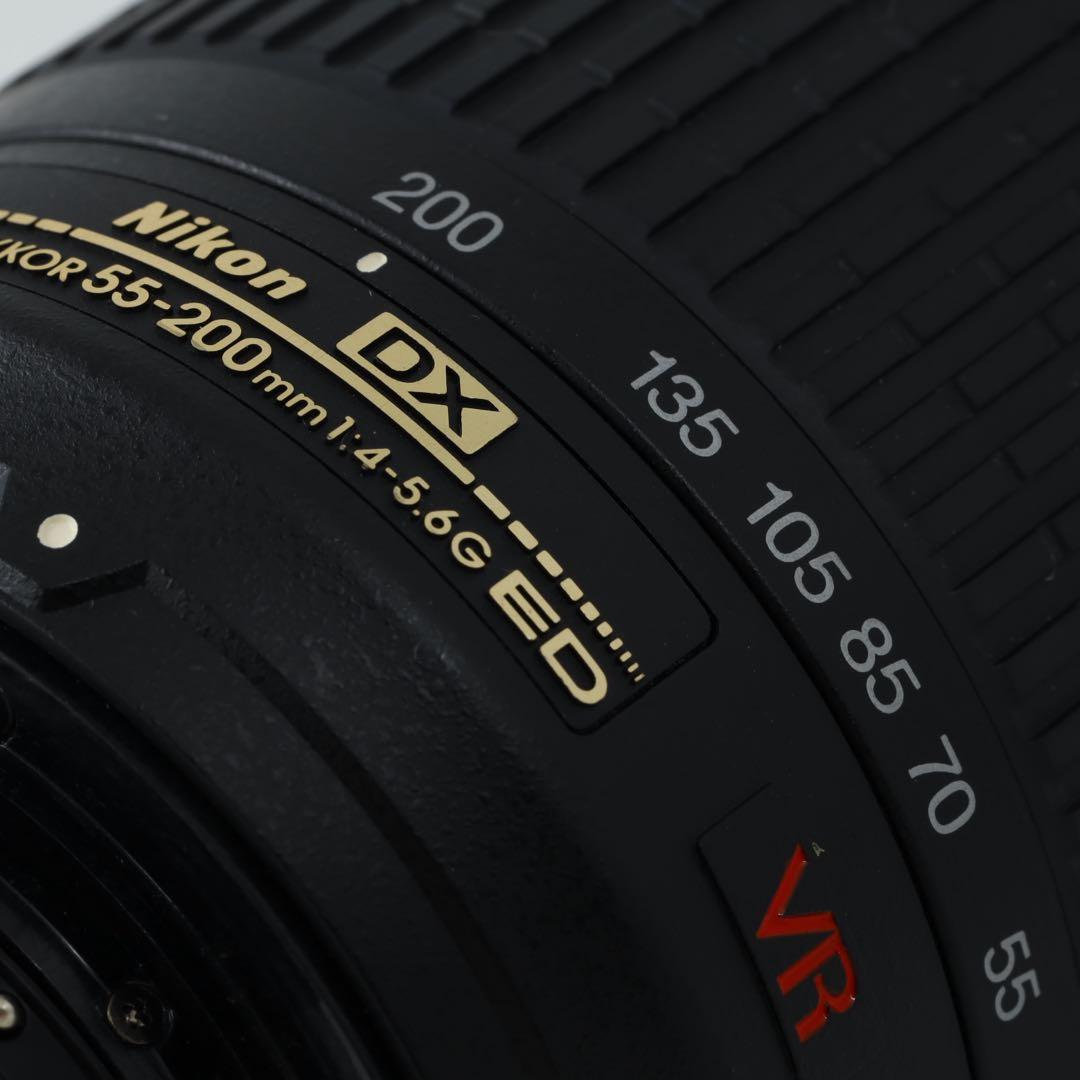 147 ★ ニコン用 NIKON用 望遠レンズ AF-S55-200VR