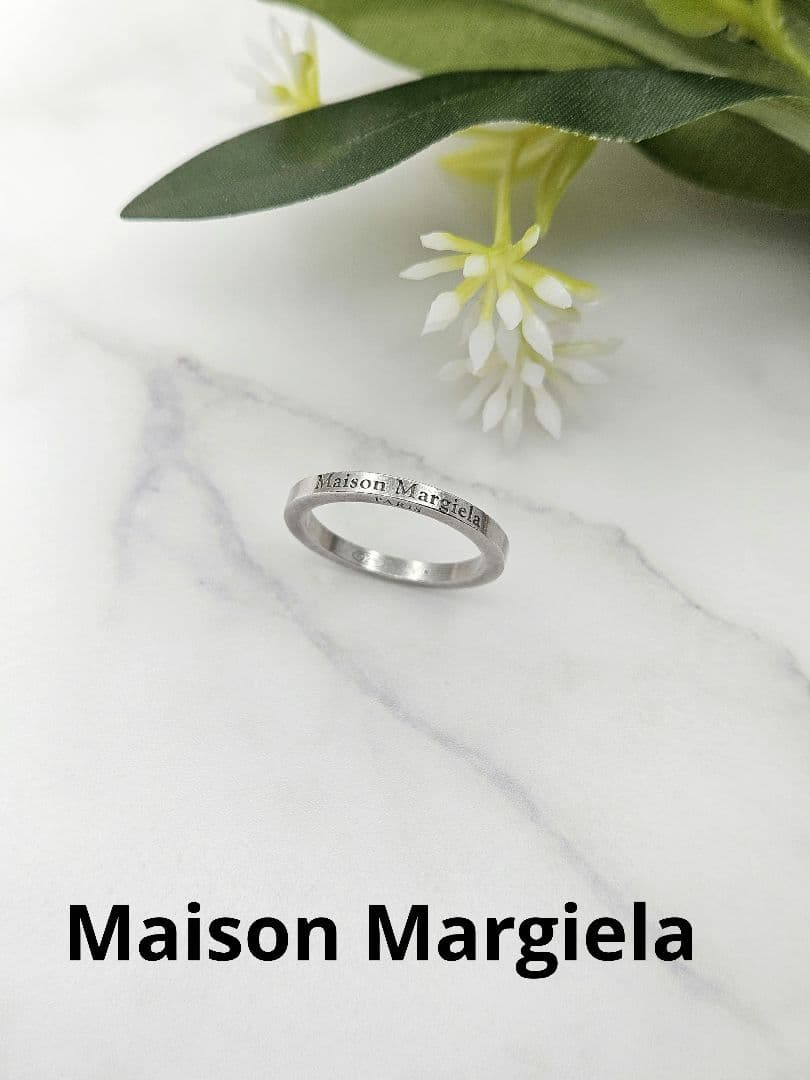 Maison Margiela メゾンマルジェラ ロゴ リング 指輪