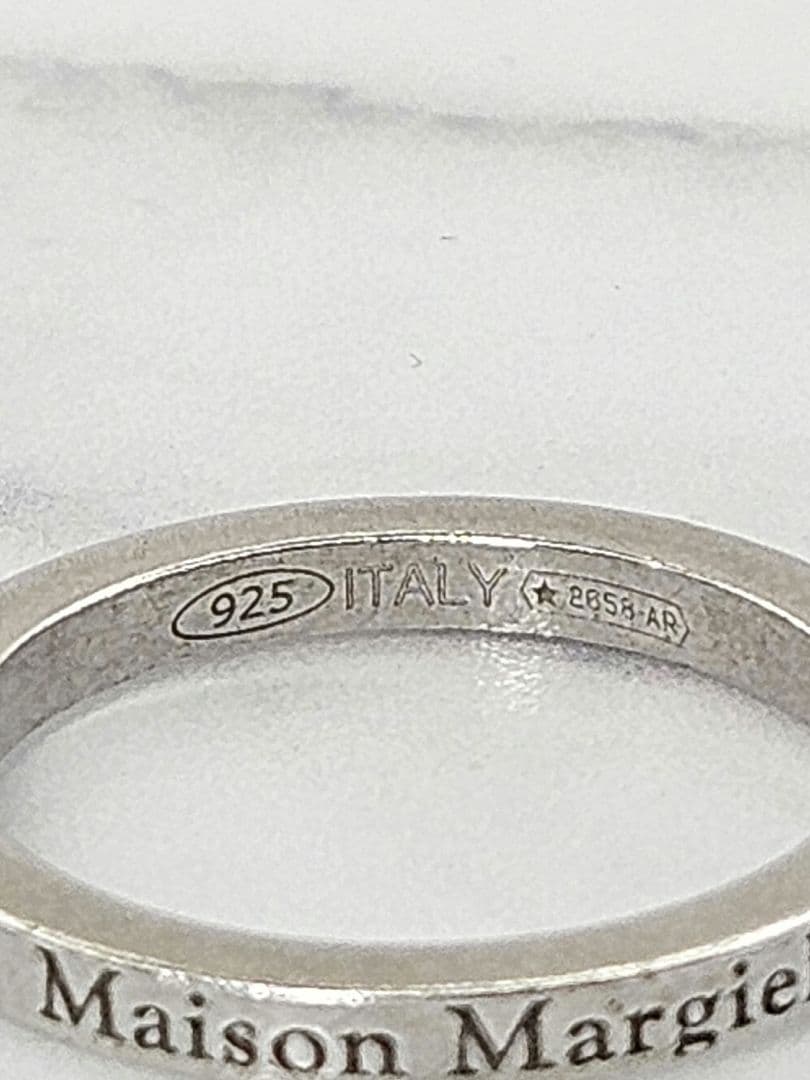 Maison Margiela メゾンマルジェラ ロゴ リング 指輪