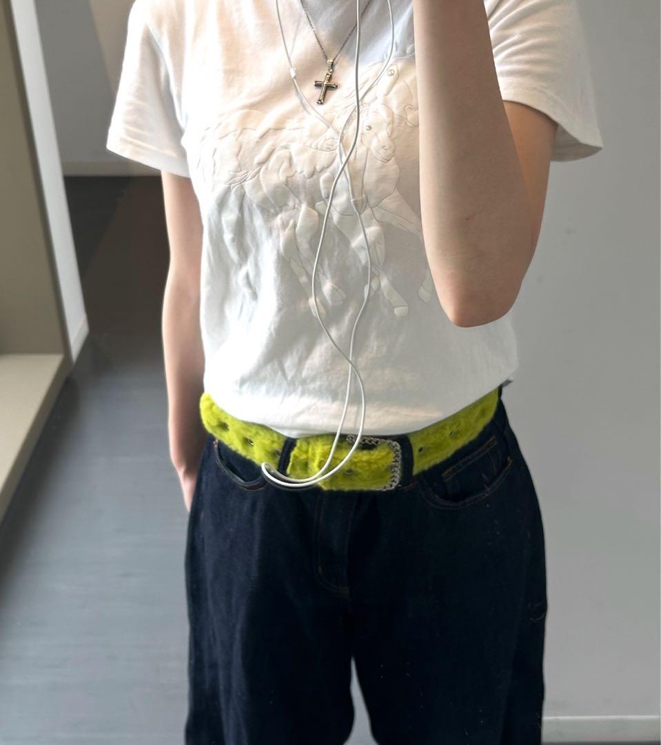 afb ベルト　ライムグリーン　Sサイズ