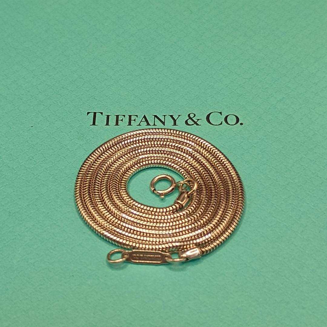 ティファニー スネークチェーン 47cm SILVER925 ユニセックス