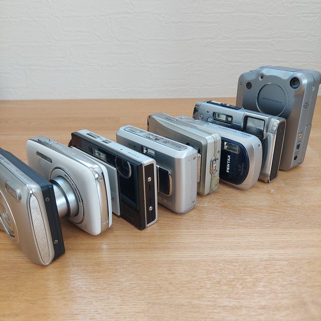 ジャンク品 デジカメ 8個セット LUMIX COOLPIX FinePix