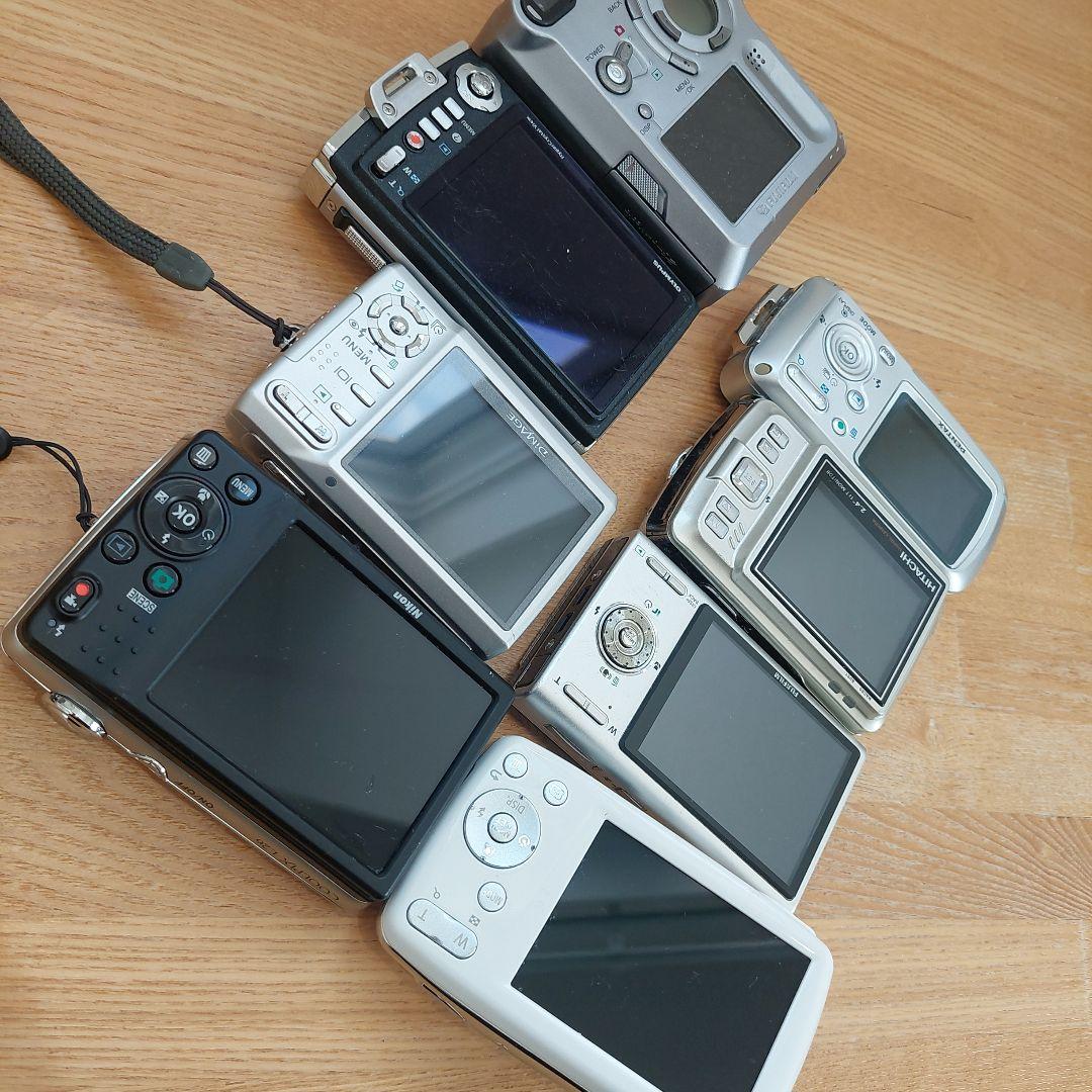 ジャンク品 デジカメ 8個セット LUMIX COOLPIX FinePix