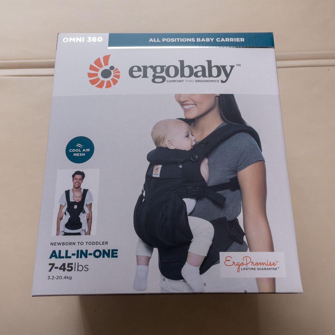 新品　ergobaby OMNI 360 クールエアーメッシュ 抱っこひも