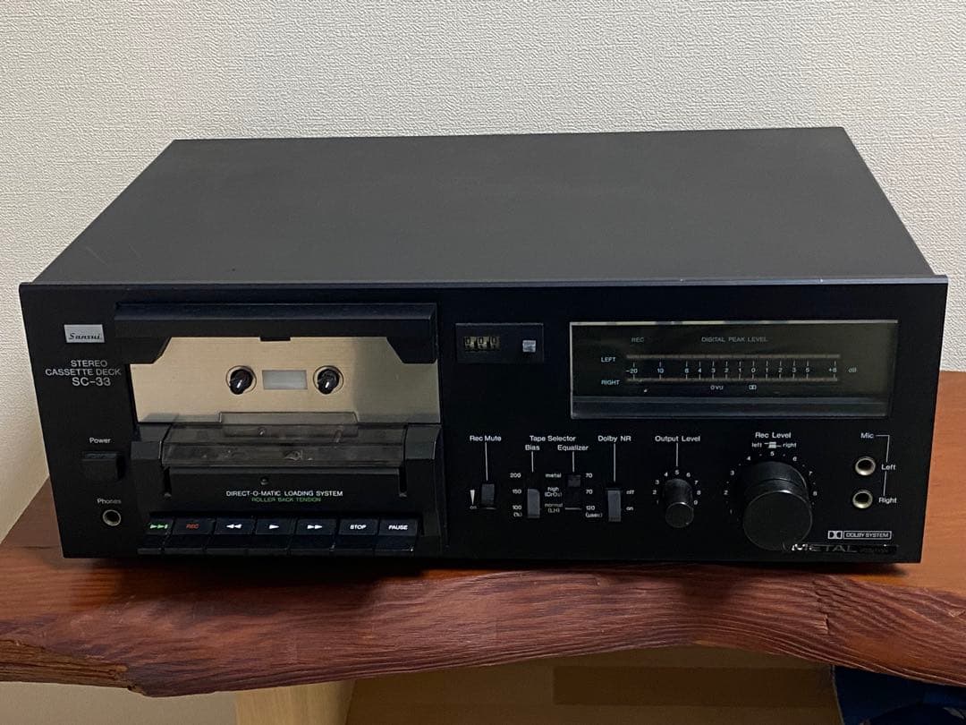 Sansui SC-33 カセットデッキ