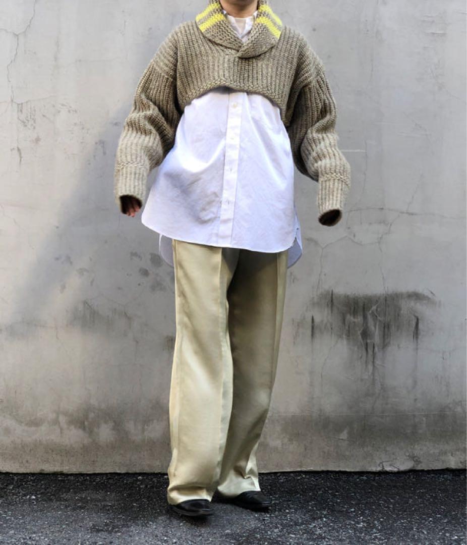 フミカウチダ ショート丈ニット　fumika uchida 34 アームニット