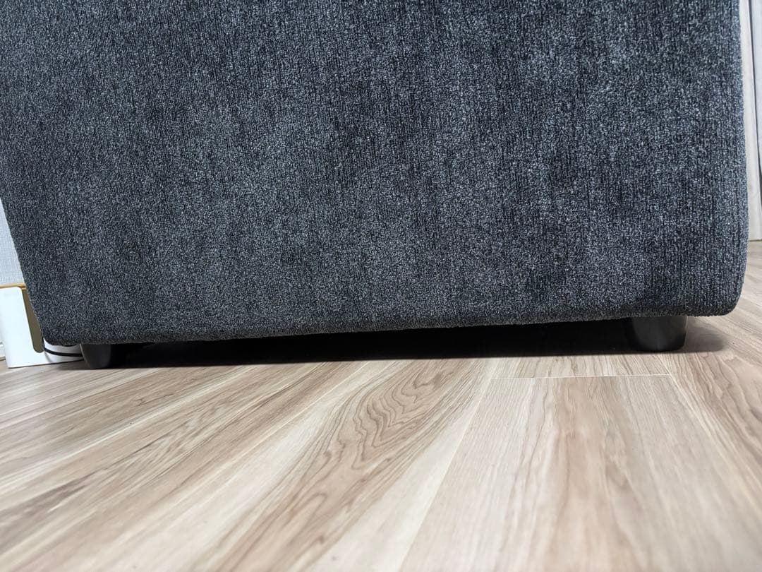 ニトリ　2人掛け電動布張りリクライニングソファ