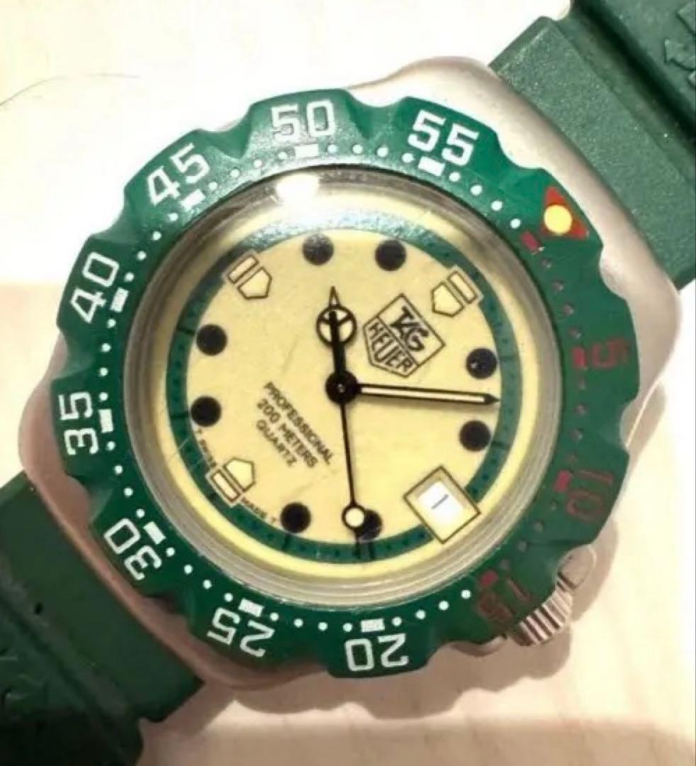 TAG HEUER タグホイヤー／WA1212／時計 クォーツ グリーン／