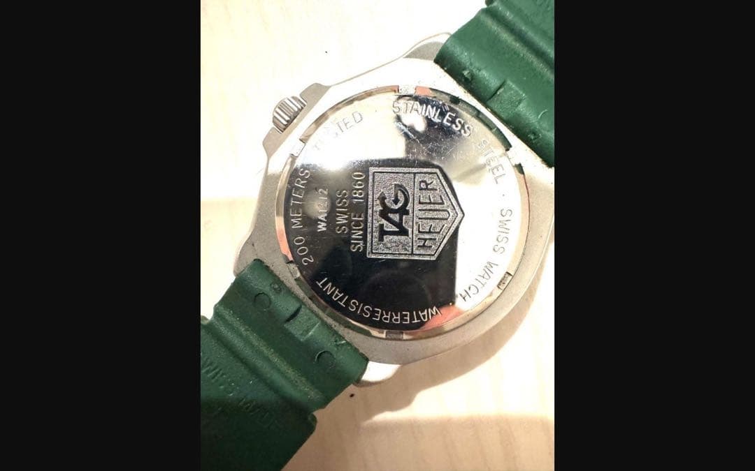 TAG HEUER タグホイヤー／WA1212／時計 クォーツ グリーン／