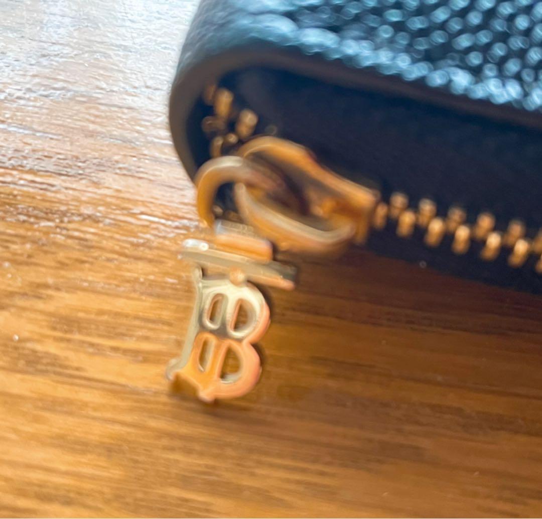 BURBERRY バーバリー エルモア 長財布 ラウンドジップ