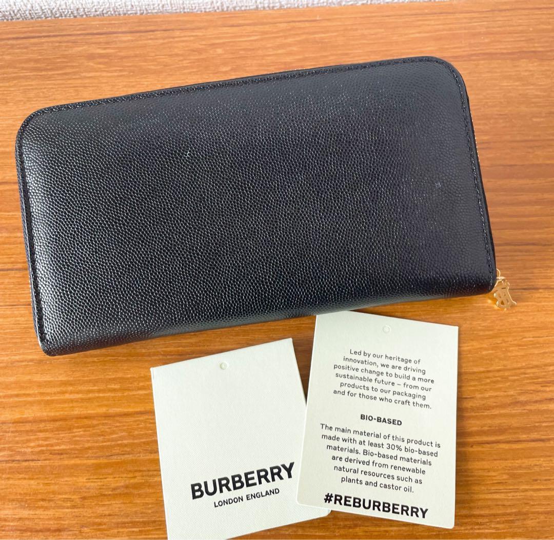 BURBERRY バーバリー エルモア 長財布 ラウンドジップ