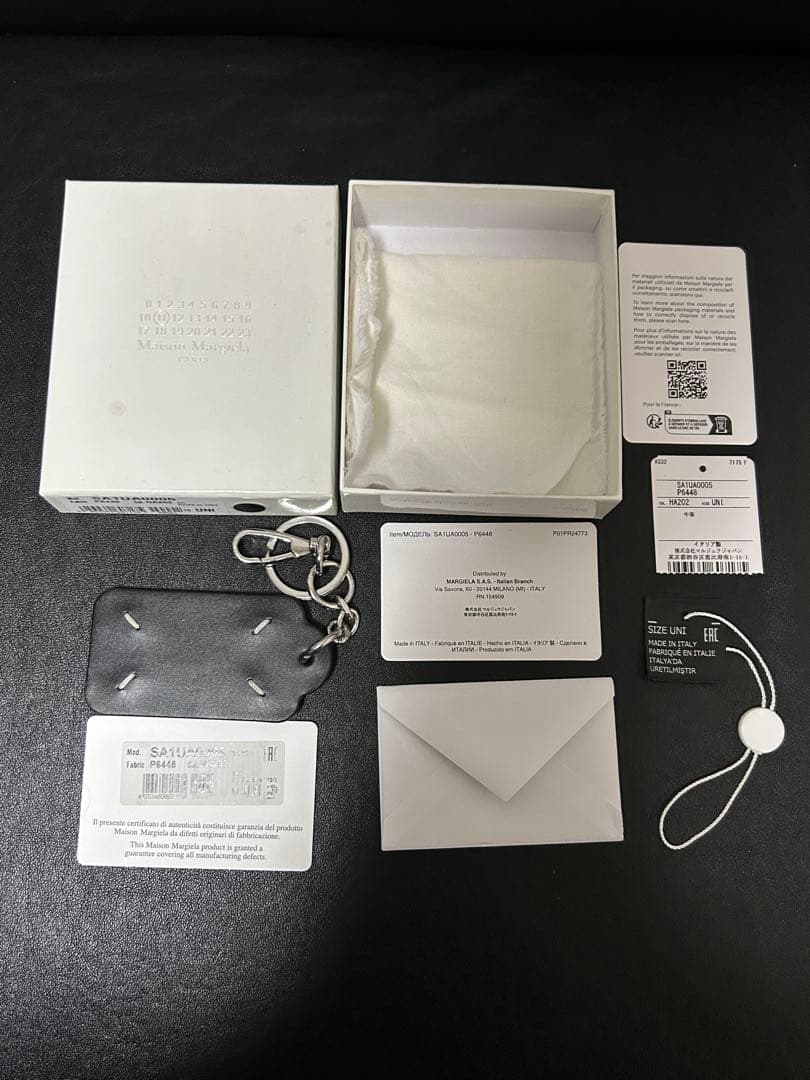 Maison Margiela 4ステッチ　キーリング　マルジェラ　キーホルダー