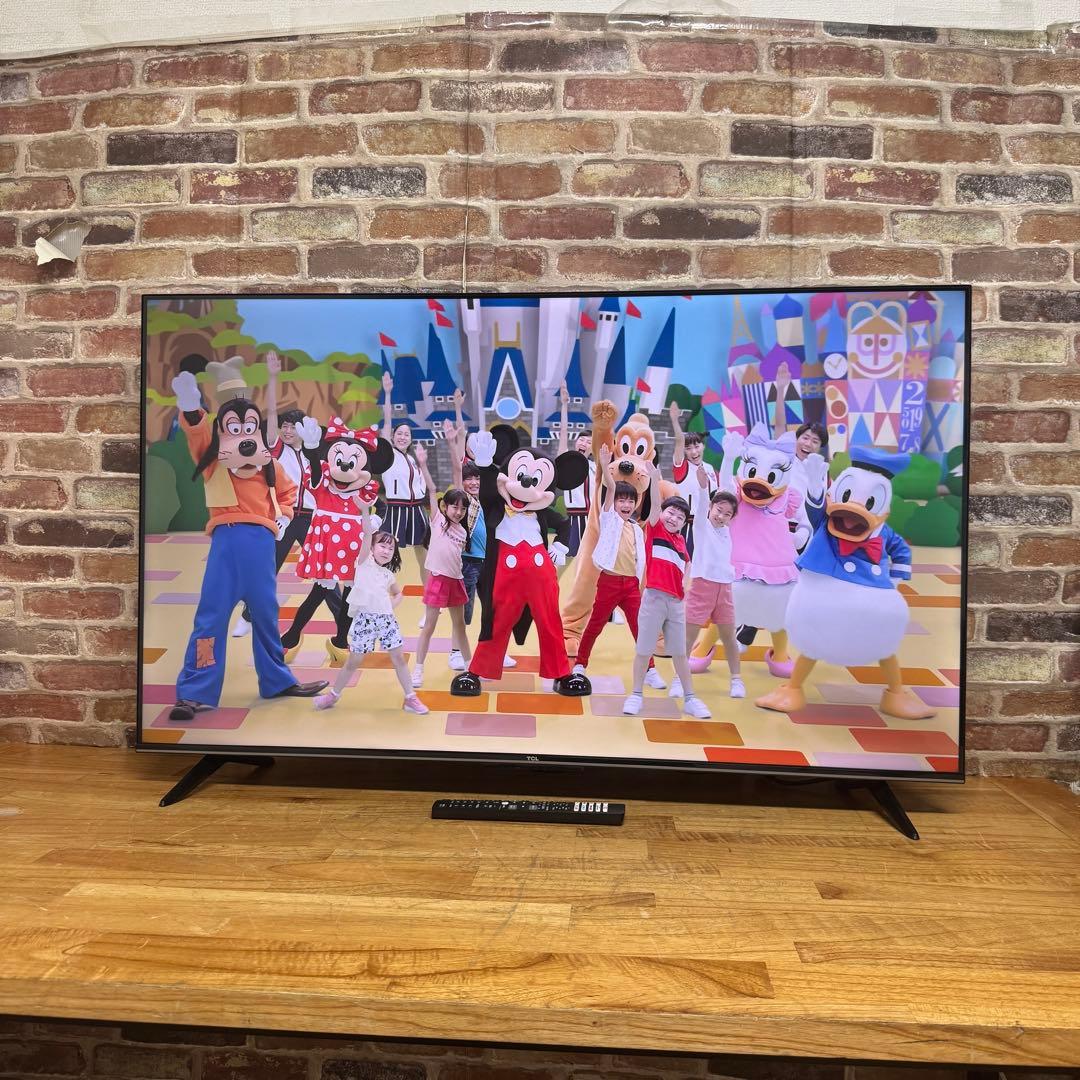 2023年製！ TCL 50V型 4K 液晶テレビ スマートテレビ 50P747