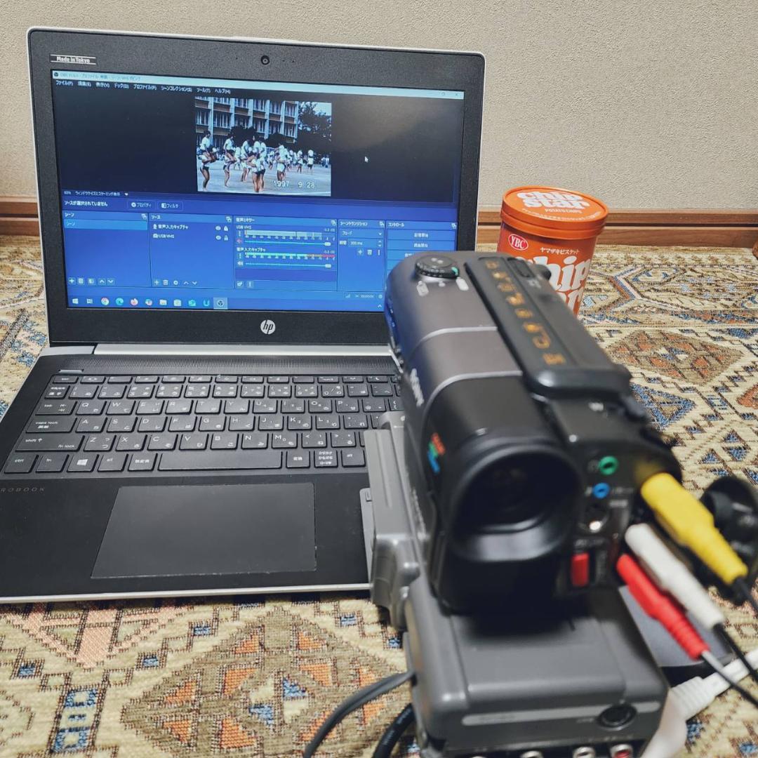 【動作確認済】SONY 高画質 Hi8 8ミリ ビデオカメラ CCD-TR3