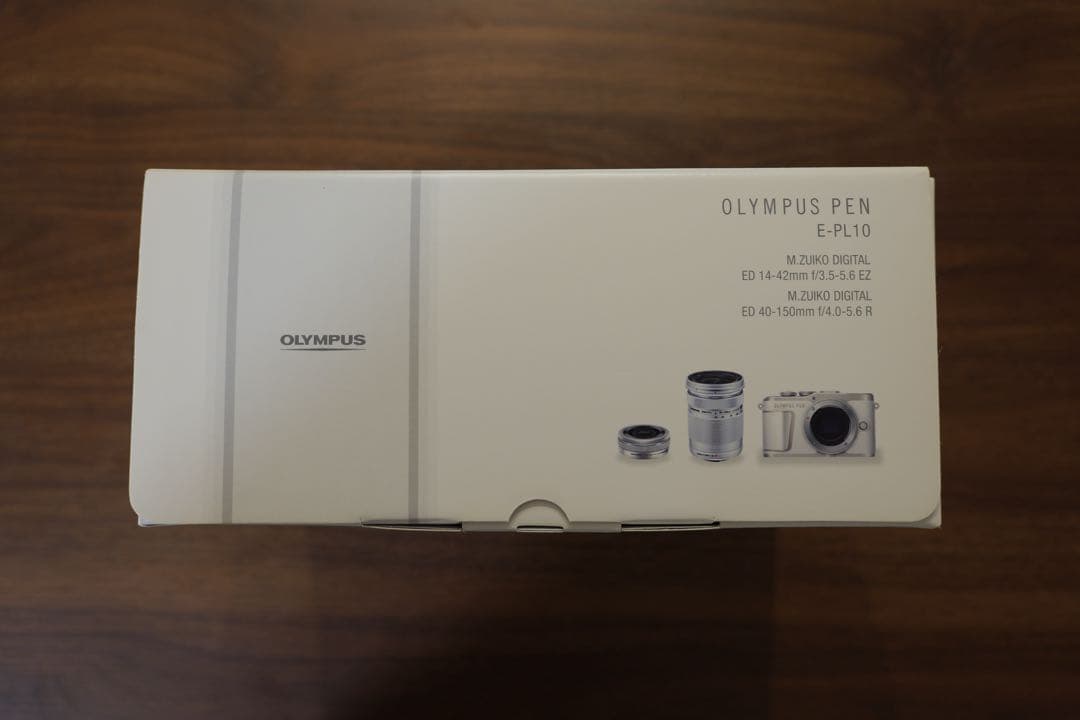 【美品】OLYMPUS PEN E-PL10 標準＋望遠レンズダブルズームキット