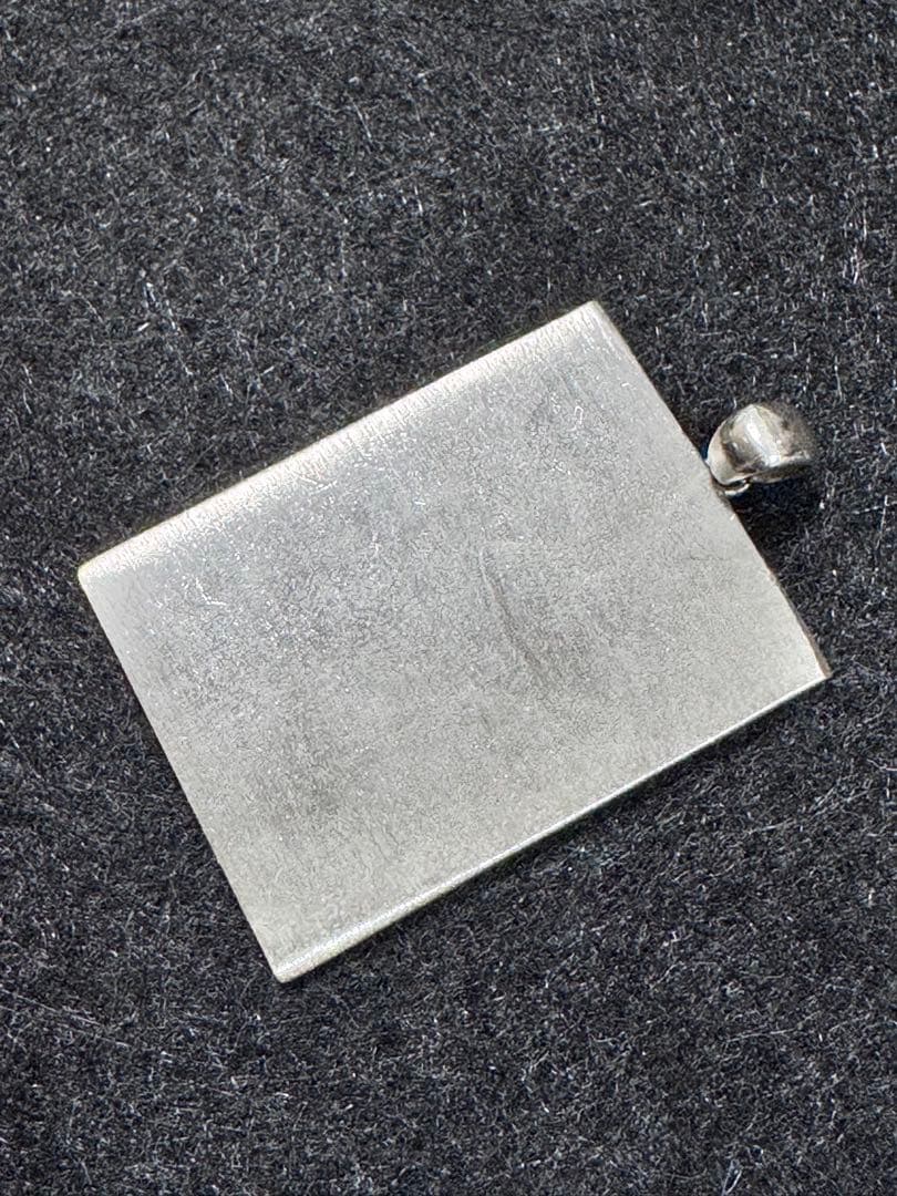 シルバー彫刻ペンダントトップ