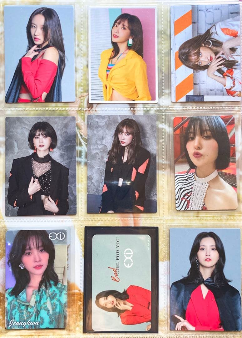 EXID トレカ セット まとめ売り ハニ Trouble AH YEAH 他