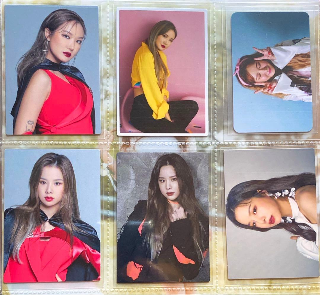 EXID トレカ セット まとめ売り ハニ Trouble AH YEAH 他