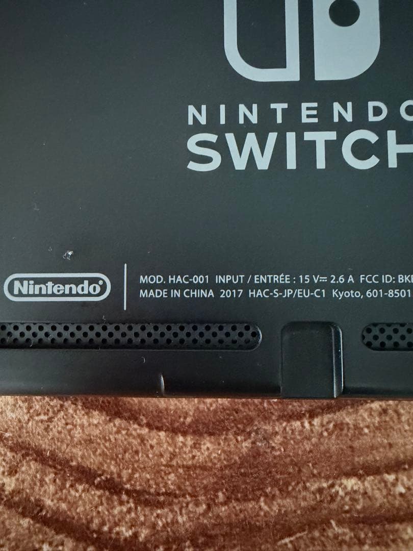 Nintendo Switch ニンテンドースイッチ本体　ネオン①