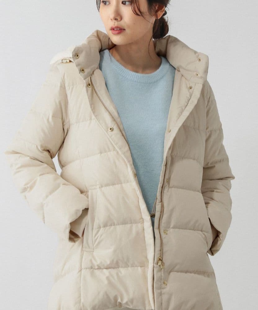 GLOBAL WORK/ウツクシルエット撥水ダウンコート【Ｌ】新品未使用品