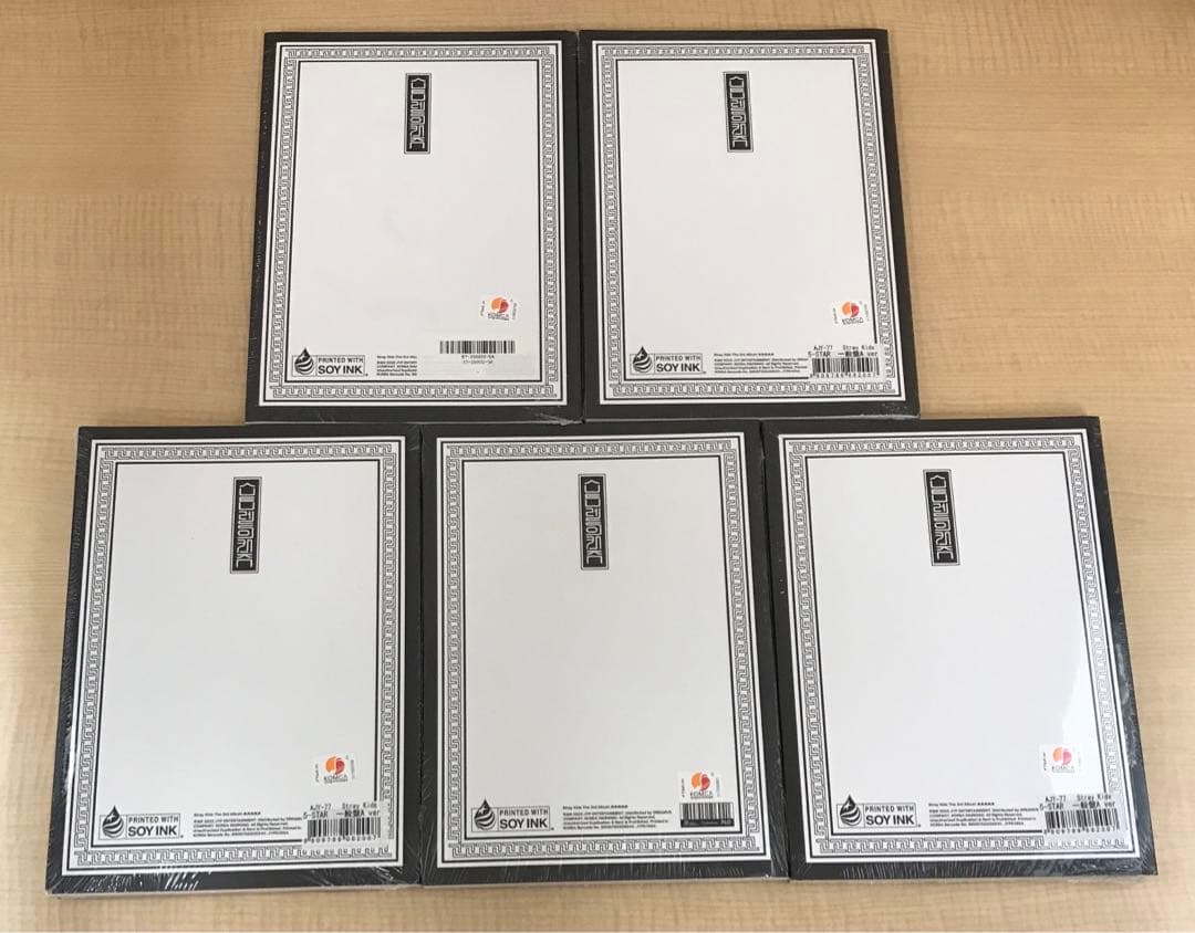 ❶ Stray Kids 5-STAR アルバム 3種 15枚 まとめ売り