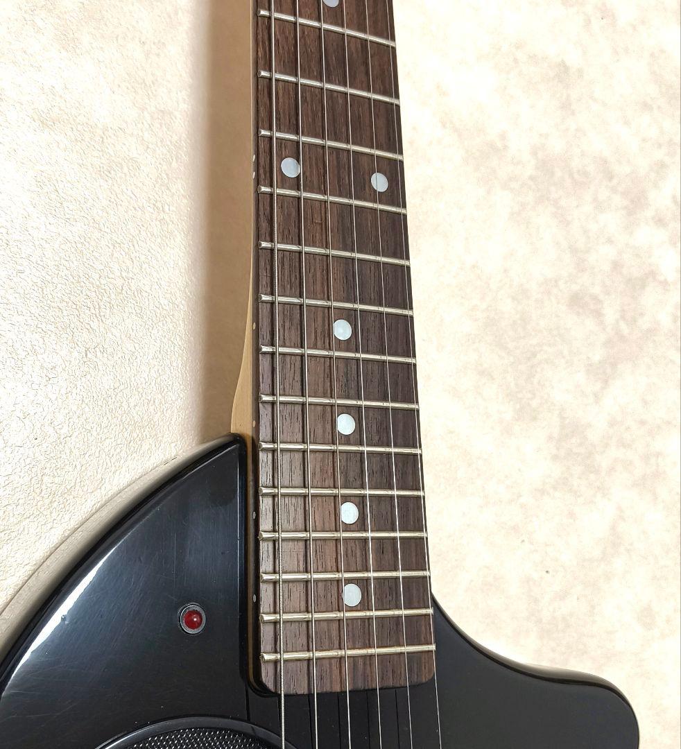 【美品】ZO-3 ブラック アンプ内蔵ミニギター 専用ケース付 ぞーさん