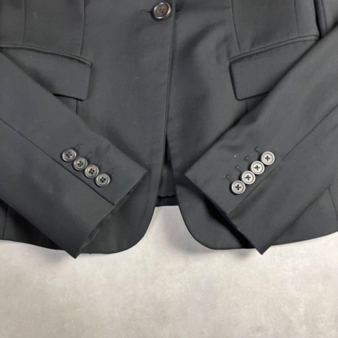 JOSEPH セットアップ スーツ 黒 38 パンツスーツ ママスーツ 卒業式