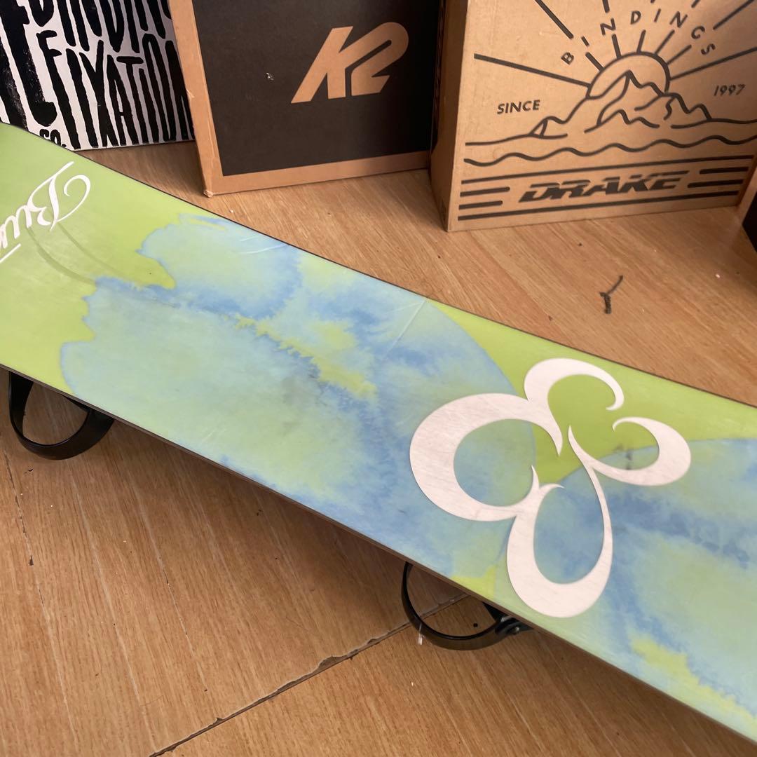 BURTON　バートン　希少130代　バインディング付　スノーボードセット