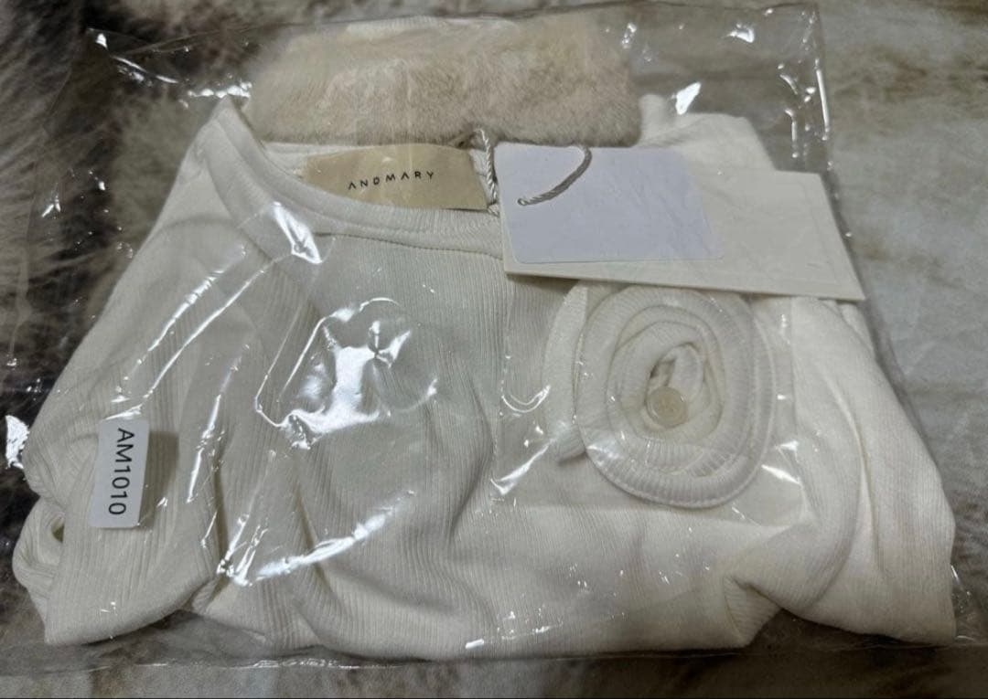 新品 ANDMARY Ravi fur tops