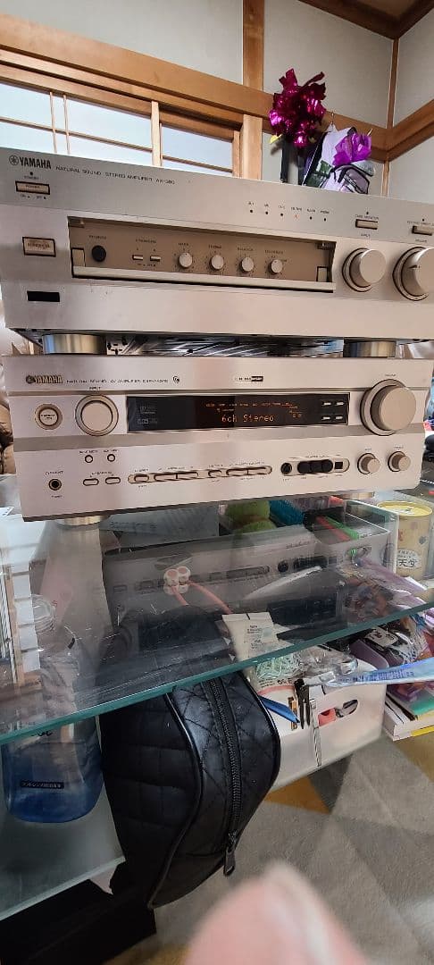 ヤマハ アンプ AX-396 AX640 2台セット