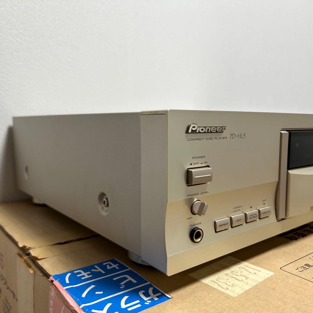 Pioneer パイオニア PD-HL5 コンパクトディスクプレーヤー 元箱付き