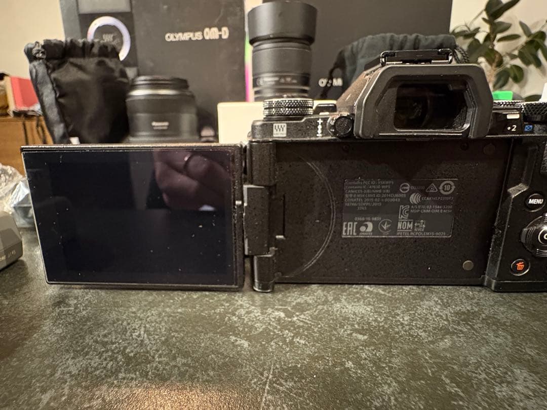 OLYMPUS OM-D E-M5 Mark II レンズ他[おまけ 防湿庫付]