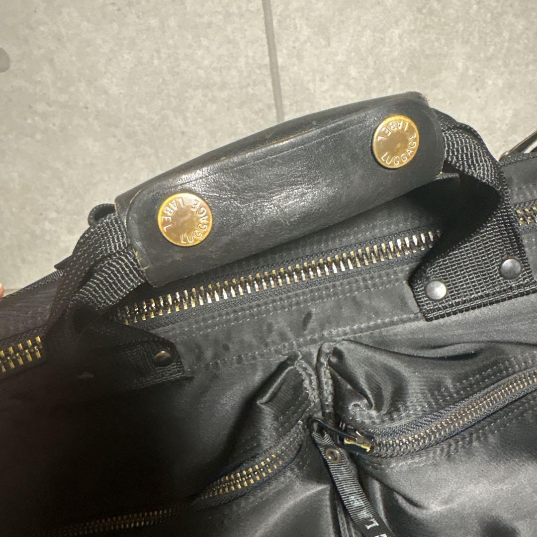 希少 ラゲッジレーベル 3way リュック ショルダー ビジネス ブラック