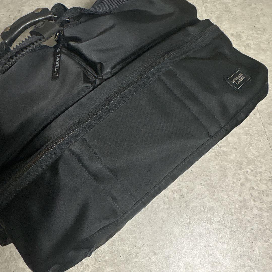 希少 ラゲッジレーベル 3way リュック ショルダー ビジネス ブラック