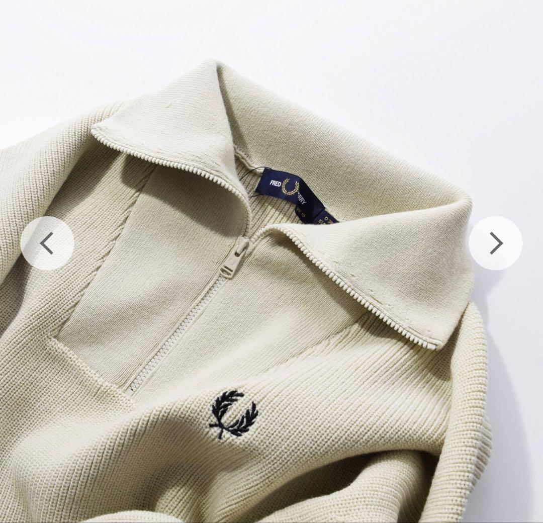 FRED PERRY ハーフジップ ニット ジャンパー