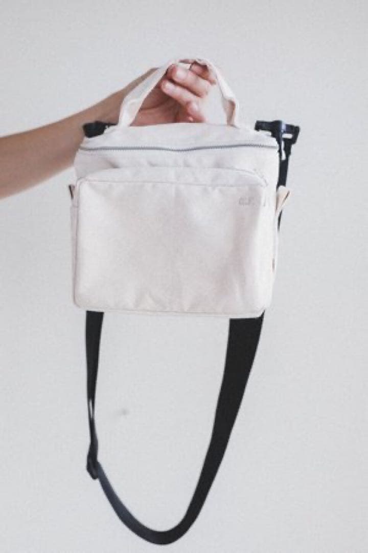 CAMIEL FORTGENS Camera Bag 白 キャンバス サコッシュ