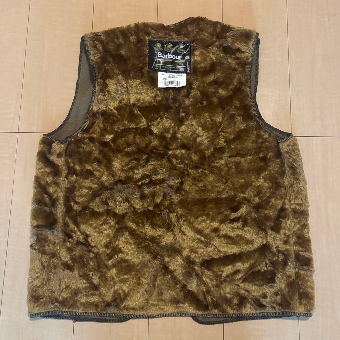 【90s】 希少サイズ Barbour バブアー ライナー ベスト C34