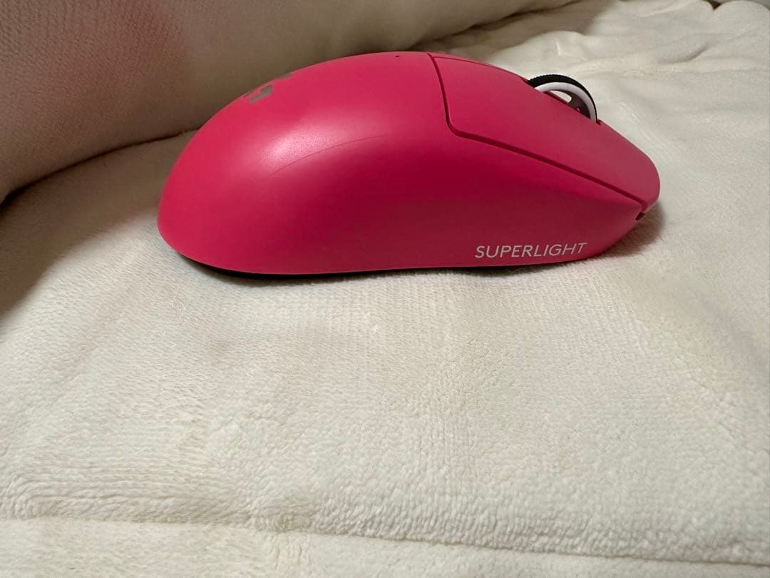 Logicool X SUPERLIGHT ピンク ゲーミングマウス 本体