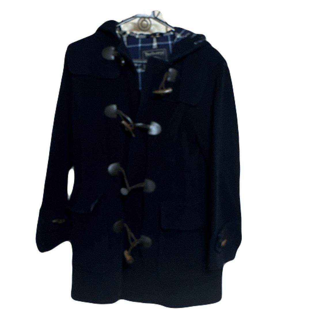 Burberry ネイビー ダッフルコー バーバリー