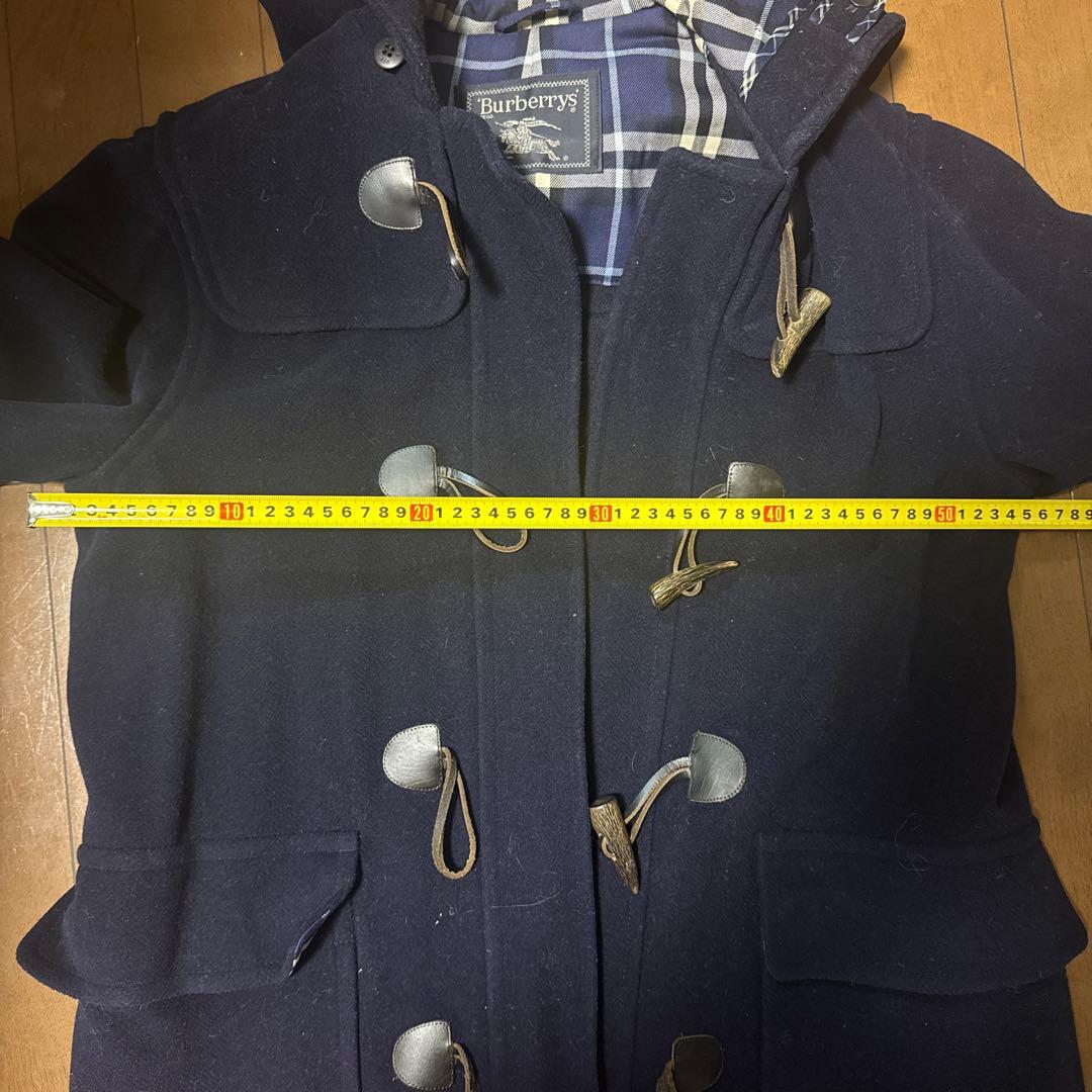 Burberry ネイビー ダッフルコー バーバリー