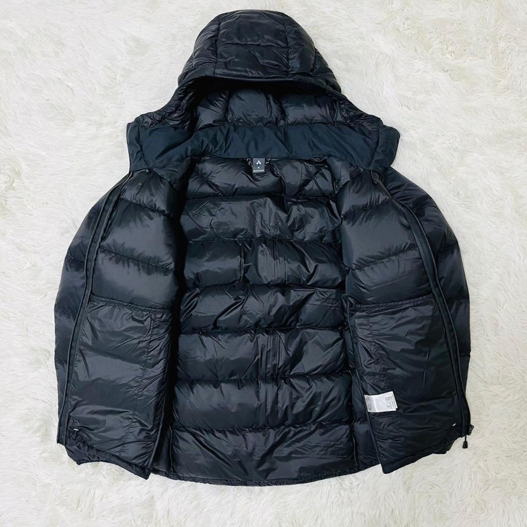 モンベル　ライトアルパインダウン パーカ Men's S　ブラック