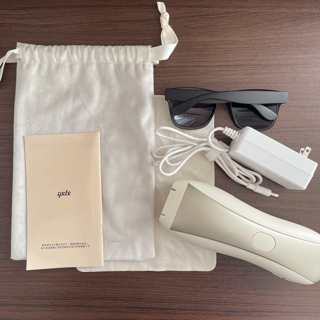 yete 脱毛器 ホワイト