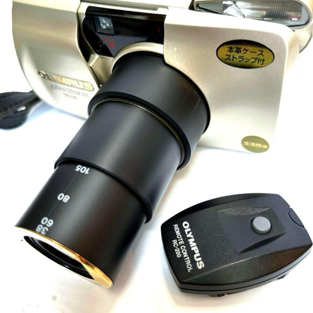 OLYMPUS μ zoom 105 DELUXE リモコン付き　動作品