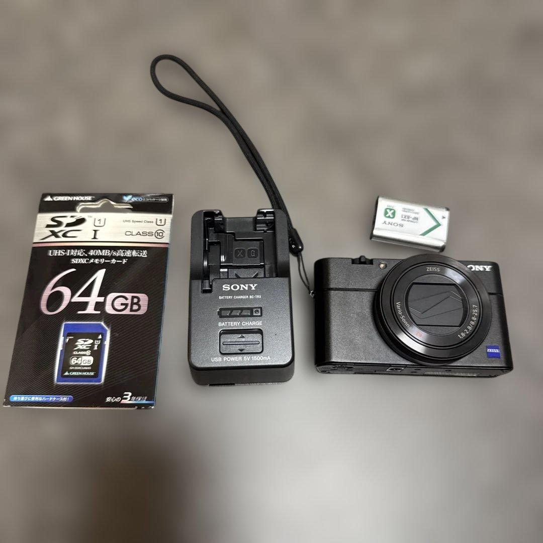 美品SONY Cyber-shot RX100V (DSC-RX100M5)
