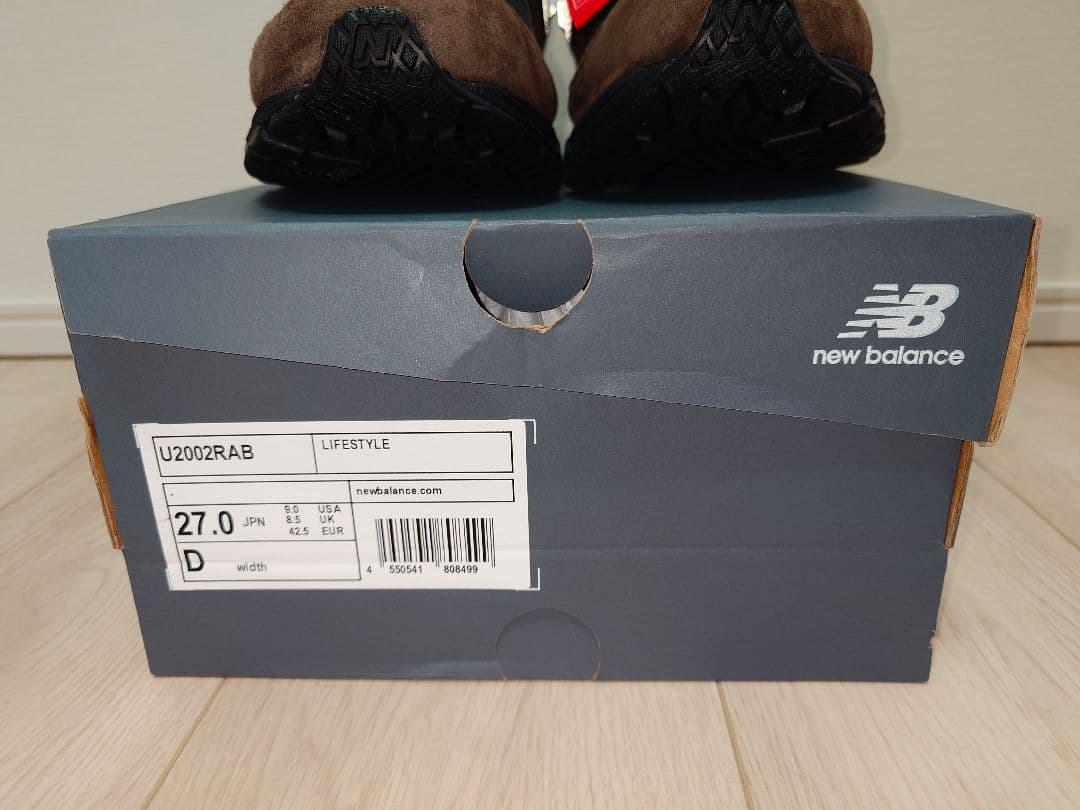 完売品New Balance U2002RAB 27.0cm ブラウン