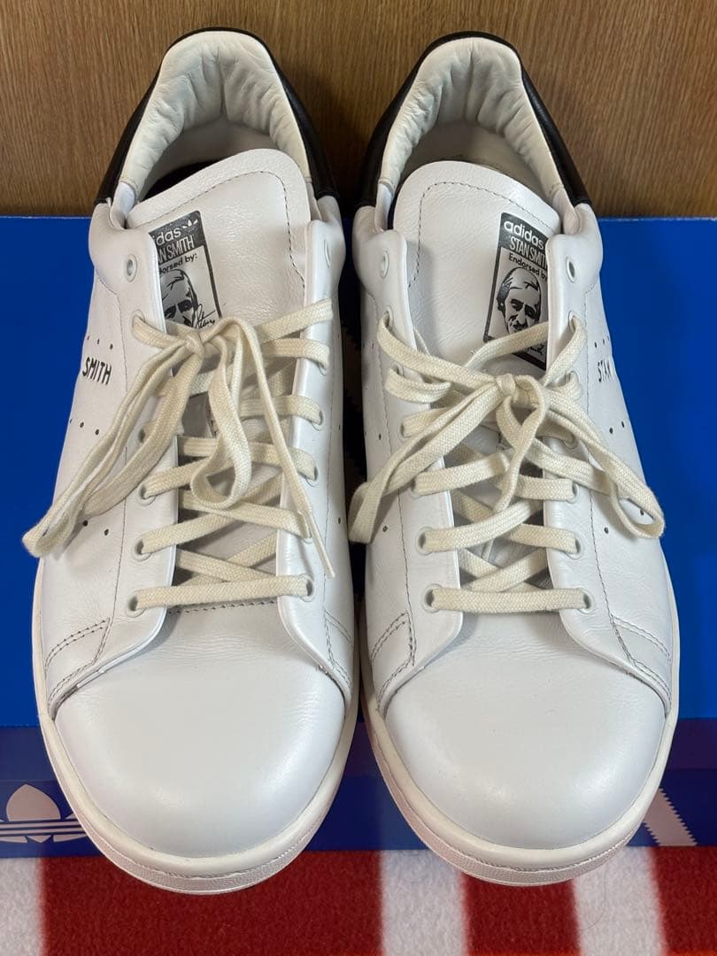 adidas Stan Smith lux ホワイト/ブラック28cm 極美品
