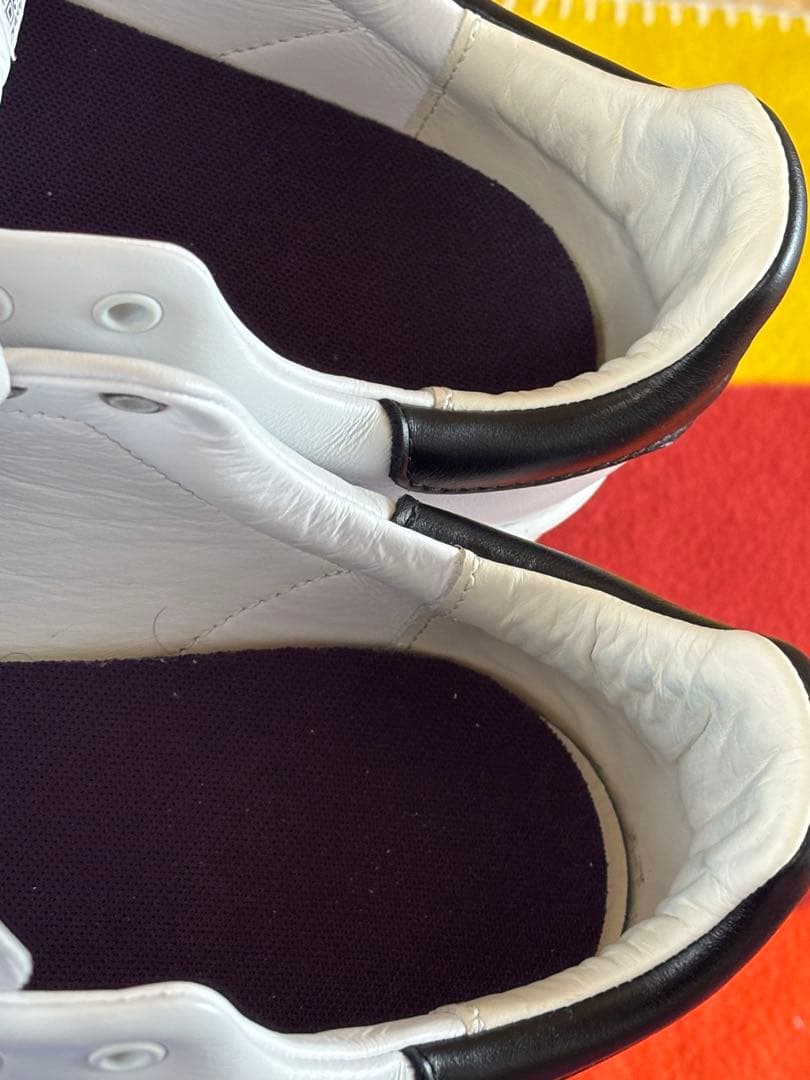 adidas Stan Smith lux ホワイト/ブラック28cm 極美品